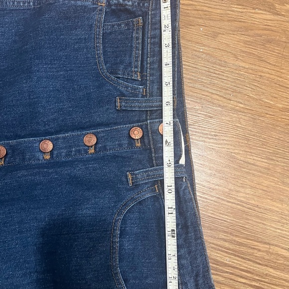 MADEWELL women’s Denim Button-Front Skirt - Picture 6 of 7
